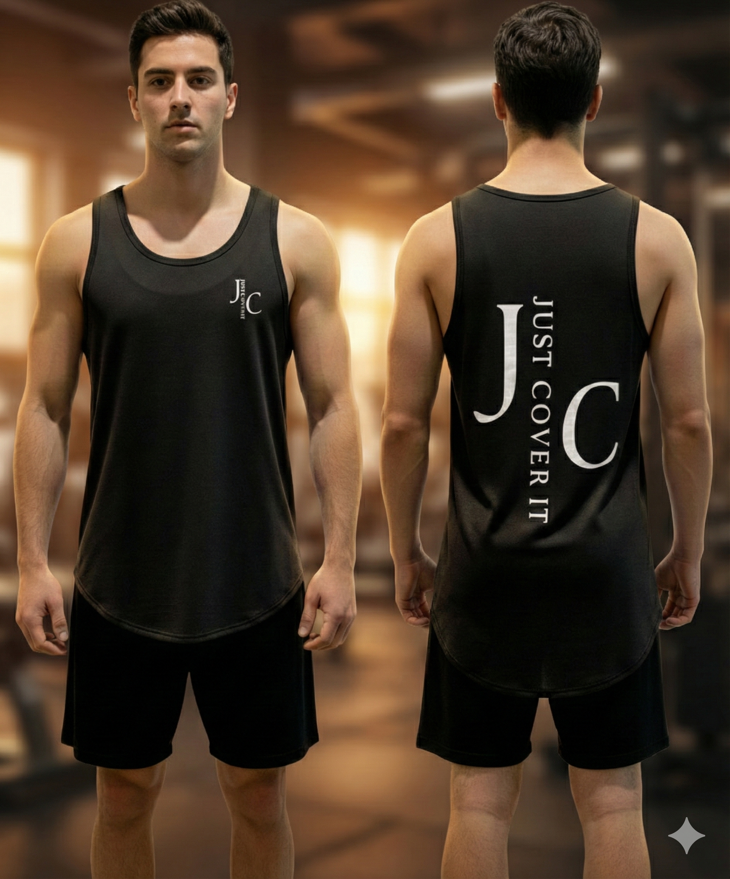 Men's Singlet Black