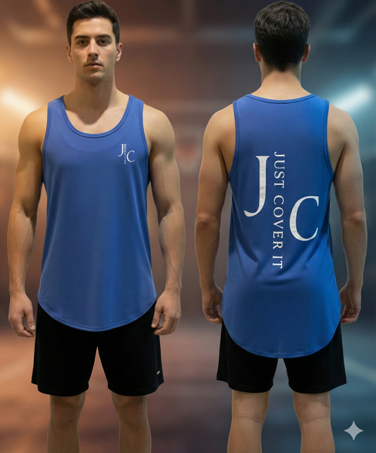 Men's Singlet Blue